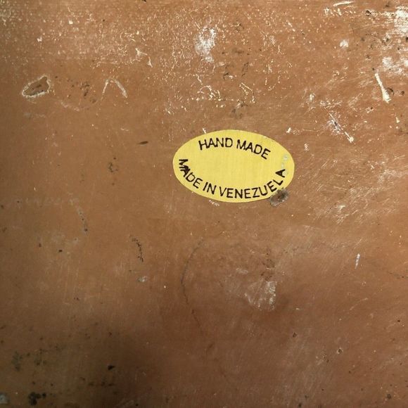 Handmade Venezuelan Folk Art Nativity Artist Signed Terra Cotta Clay Sculpture - Picture 9 of 12